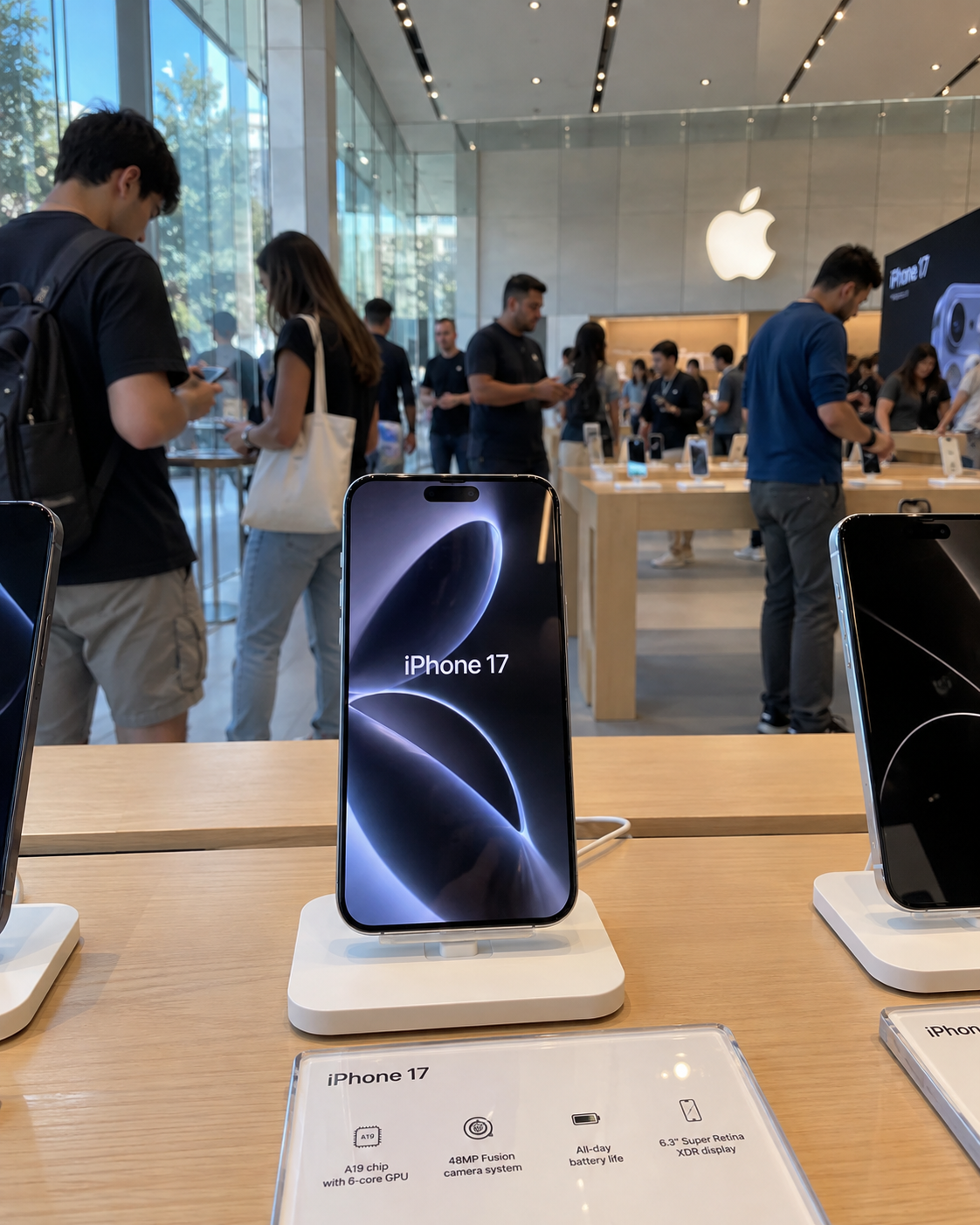 IPHONE 17 OU PIX DE R$ 7.800!